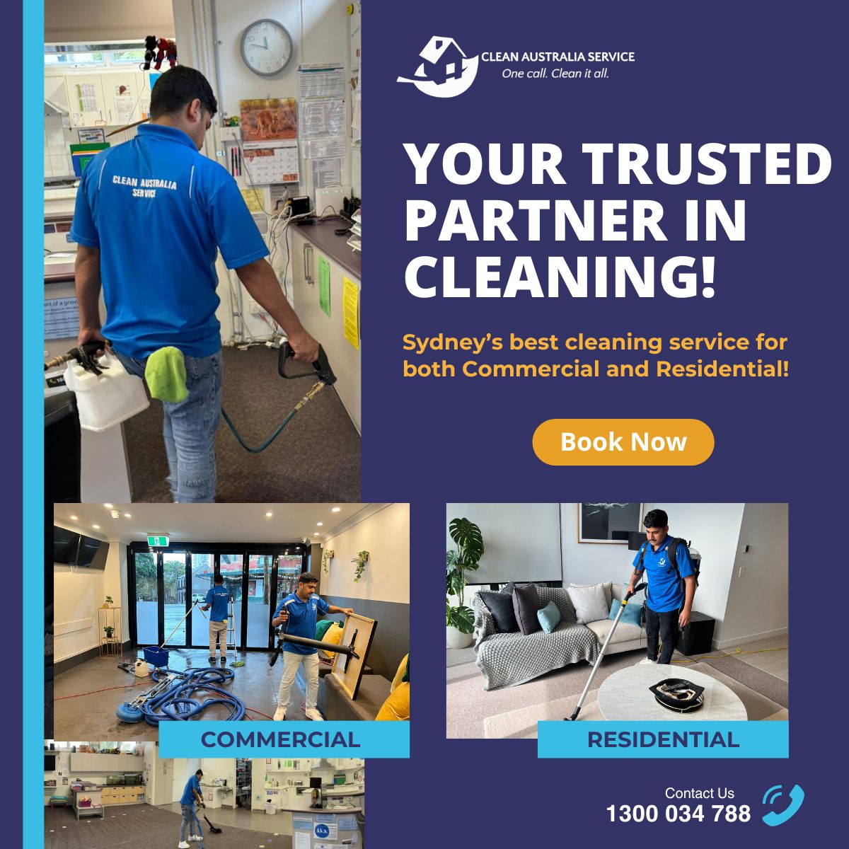 Clean Australia Service - your trusted partner in cleaning