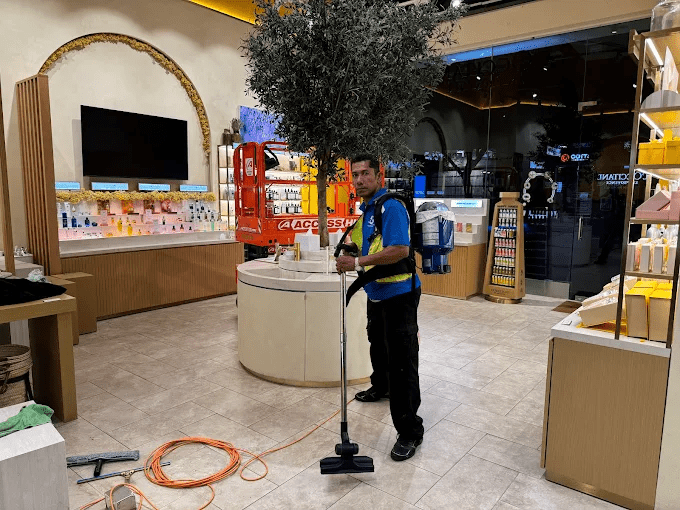 commercial space cleaning